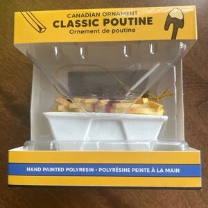 Brand New - Canadian Ornament - Classic Poutine Ornament